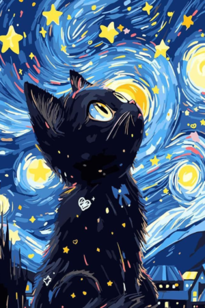 Van gogh kitty