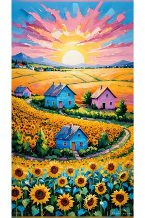 Sunflower meadow