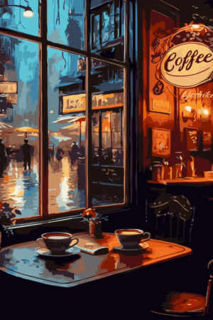 Midnight Mocha Paint By Number