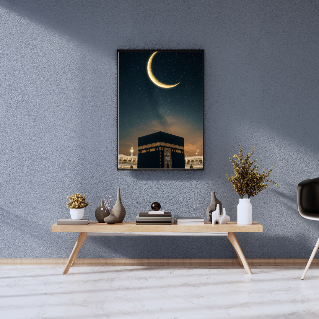 Crescent Over Kaaba - Image 4