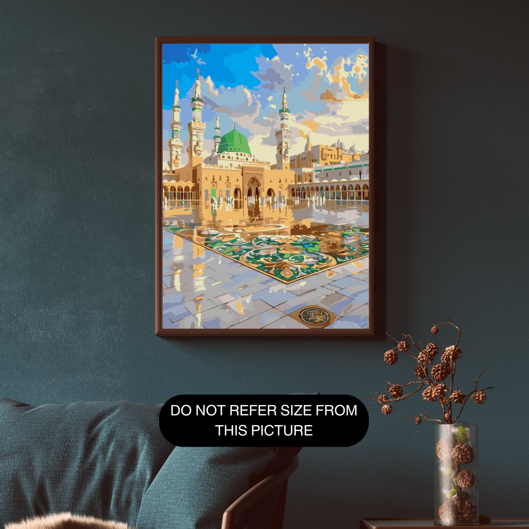 Masjid al nabwi paint by number - Image 3