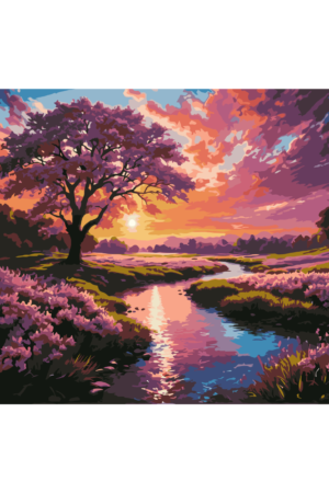 Earths glory paint by number