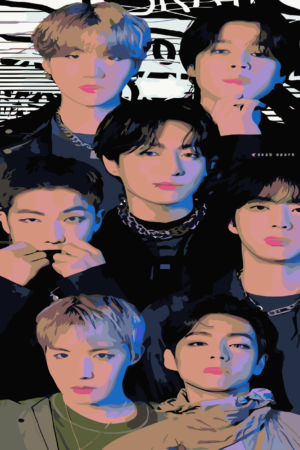 Bts paint by number